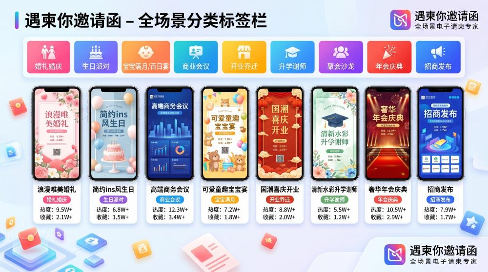 2026幼儿园家长会电子请帖｜温馨正式，一键制作不费心